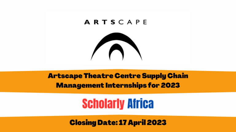 Artscape Theatre Centre Supply Chain Management Internships for 2023