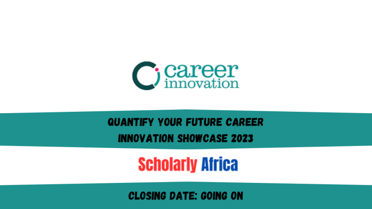 Quantify Your Future Career Innovation Showcase 2023