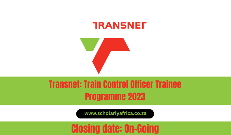 Transnet: Train Control Officer Trainee Programme 2023