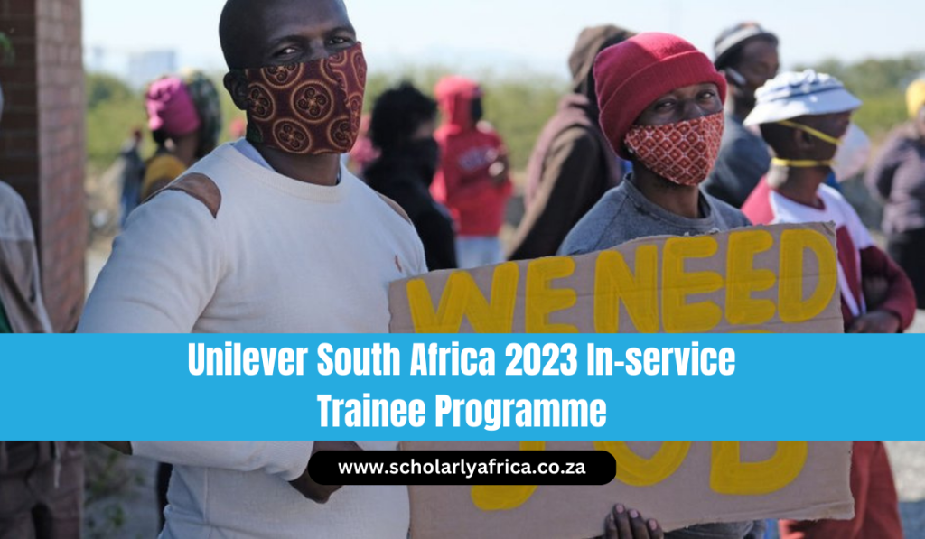 Unilever South Africa 2023 Inservice Trainee Programme