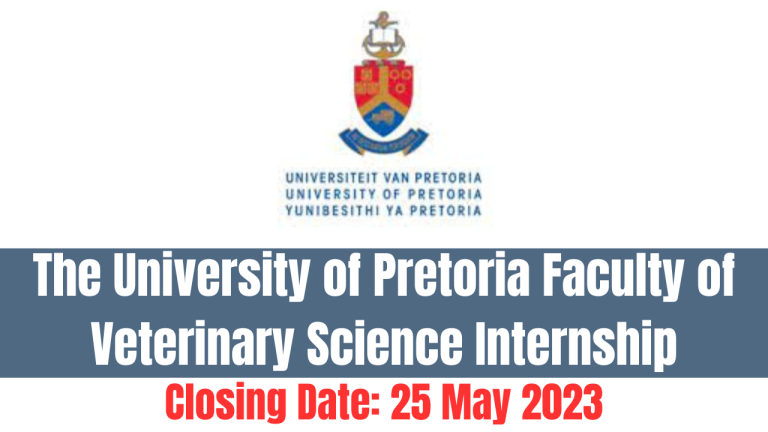 The University of Pretoria Faculty of Veterinary Science Internship