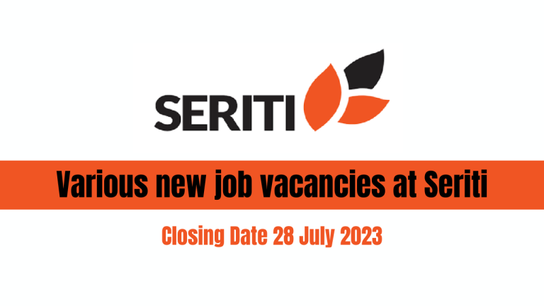 Various new job vacancies at Seriti
