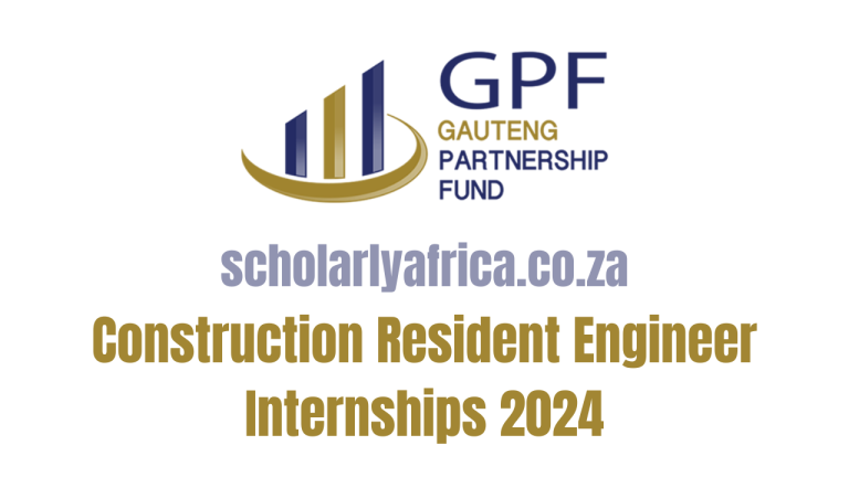 Gauteng Partnership Fund Construction Resident Engineer Internships 2024