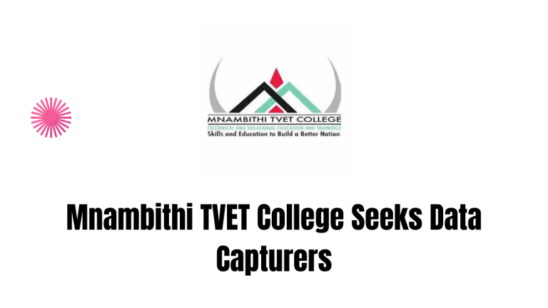 Mnambithi TVET College Seeks Data Capturers