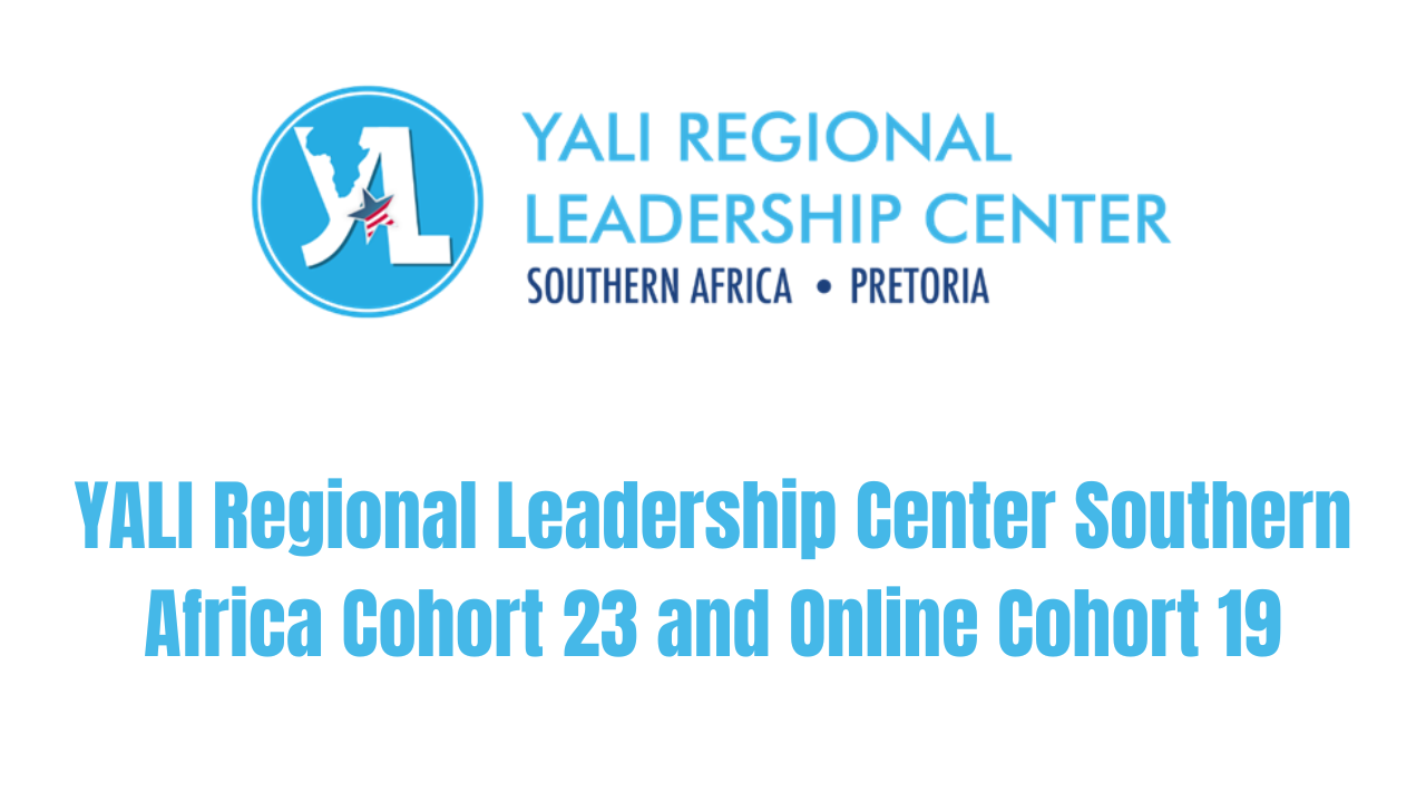 YALI Regional Leadership Center Southern Africa Cohort 23 and Online Cohort 19