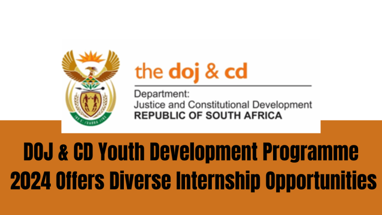 DOJ & CD Youth Development Programme 2024 Offers Diverse Internship Opportunities